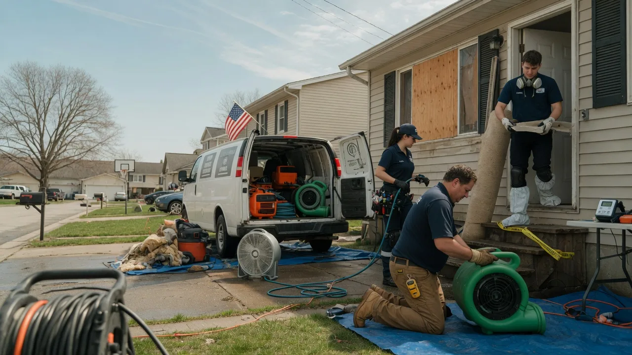 Water Damage Restoration in Albers, IL near me